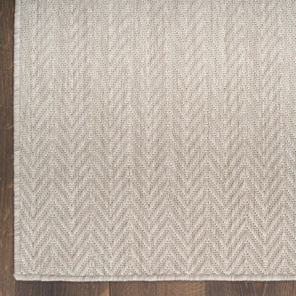 Nourison Home Horizon Indoor/Outdoor Grey 5' x 7' Area Rug - Easy Clean, Non Shedding, Bed Room, Living Room, Dining Room, Kitchen (5' x 7')