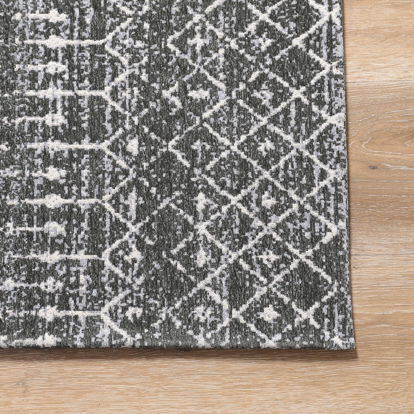 Moroccan Trellis Area Rug 2x3 Indoor Door Mat Non-Slip Washable Entry Rug, Boho Geometric Small Accent Throw Rug for Kitchen Entryway Bathroom Moroccan Tribal Stripe Floor Mats