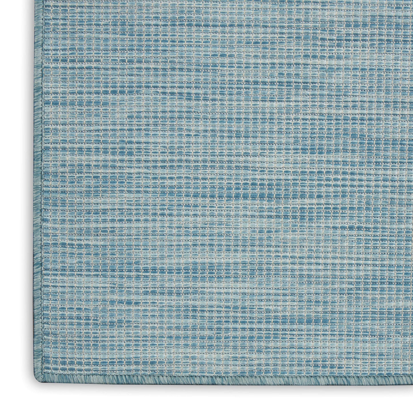 Nourison Home Positano Aqua 4' x 6' Area Rug - Easy Clean, Non Shedding, Bed Room, Living Room, Dining Room, Kitchen (4' x 6')