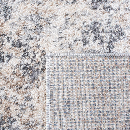 SAFAVIEH Aston Collection 10' x 14' Ivory/Grey ASN705A Modern Abstract Non-Shedding Living Room Dining Bedroom Area Rug
