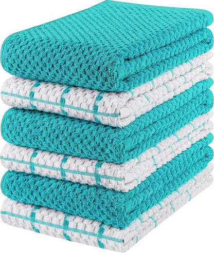 Utopia Towels - Kitchen Towels 6 Pack, 15 x 25 Inches, 100% Ring Spun Cotton