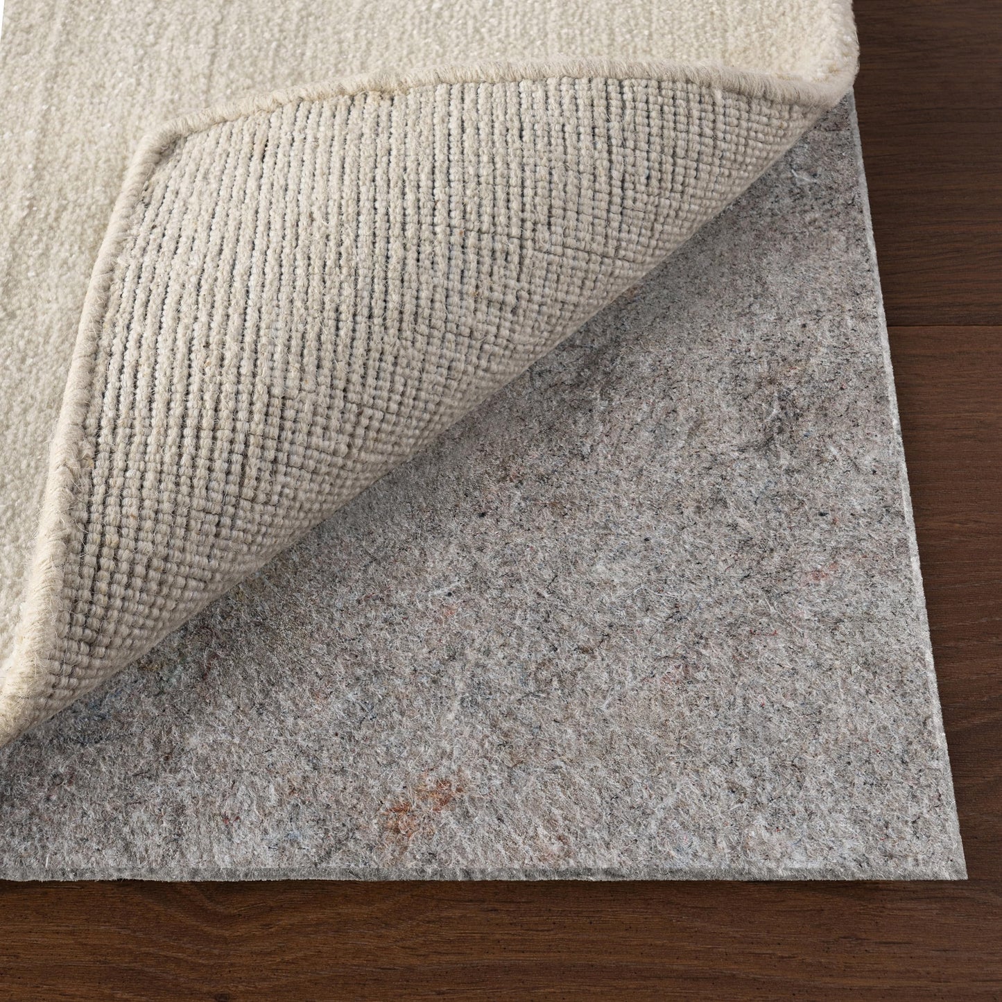 nuLOOM Gavin Oval 8' x 10' Rug Pad for Living Room Bedroom Dining Room Kitchen, Gavin Grey