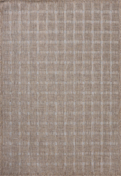 Loloi Amber Lewis Topanga Collection TOP-01 Natural/Bone 3'-11" x 5'-11" Indoor/Outdoor Accent Rug