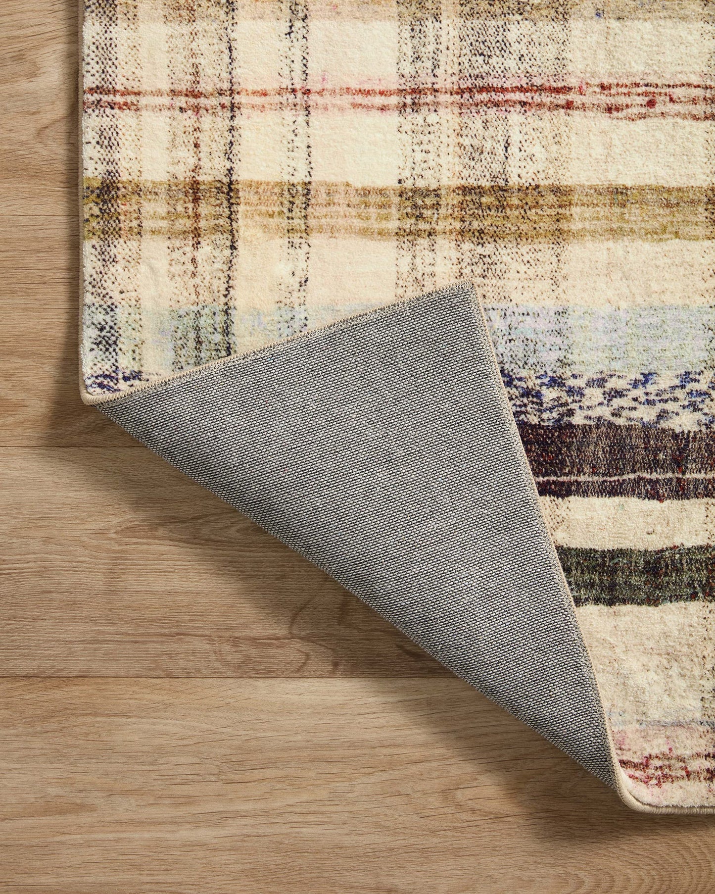 Loloi Chris Loves Julia Humphrey Collection HUM-02 Ivory/Multi 8'-3'' x 11'-3'' .38" Pile Height, Area Rug feat. CloudPile