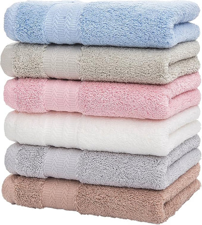 Ultra Thick, Soft & Absorbent Cotton Hand Towels