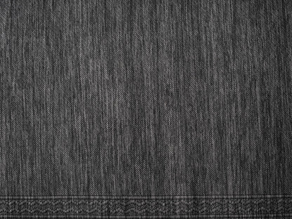 RUGGERRUGS Diana Textured Foldable Indoor Outdoor Rug, 5x7, Weather Resistant, Easy Clean, UV Resistant, Modern Bordered Patio Carpet for Porch, Deck, Backyard, Living Room (5' x 7', Charcoal)