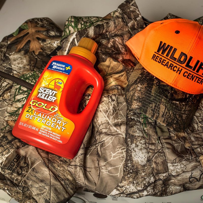 Scent Killer Gold Scent-Free Laundry Detergent - Odor Eliminator for Hunting Gear | 32 Fl Oz (Pack of 2)