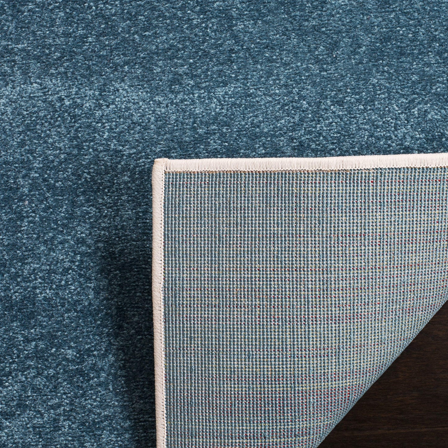 SAFAVIEH Hollywood Collection Accent Rug - 4' x 6', Peacock Blue & Fuchsia, Mid-Century Modern Design, Non-Shedding & Easy Care, Ideal for High Traffic Areas in Foyer, Living Room, Bedroom (HLW706C)