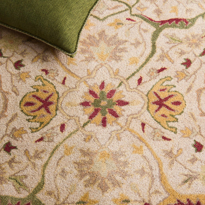 SAFAVIEH Antiquity Collection 3' x 5' Ivory AT14A Handmade Traditional Oriental Premium Wool Area Rug