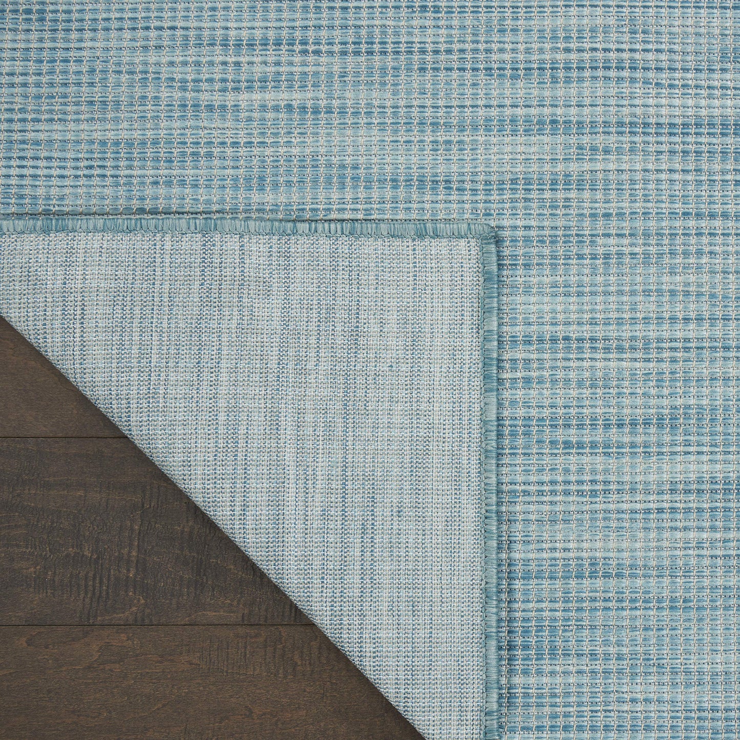 Nourison Home Positano Aqua 4' x 6' Area Rug - Easy Clean, Non Shedding, Bed Room, Living Room, Dining Room, Kitchen (4' x 6')