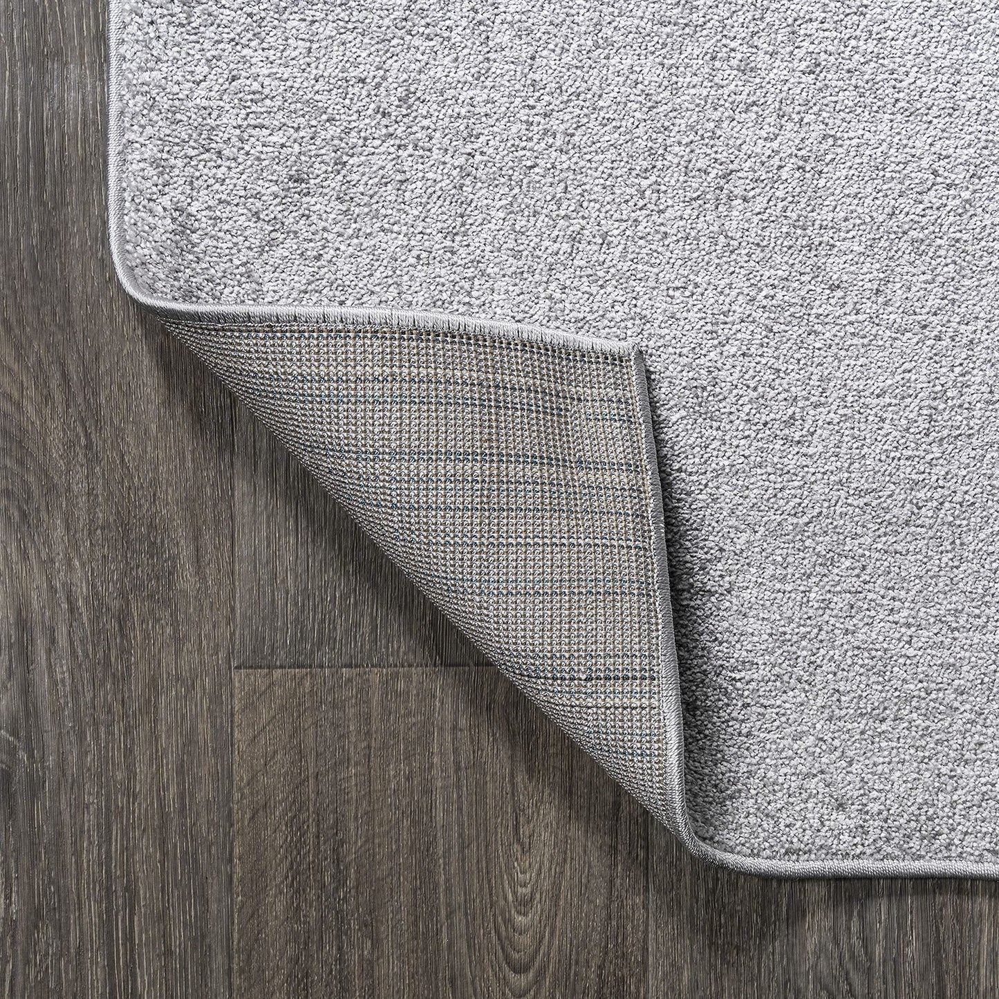 JONATHAN Y Haze Solid Low-Pile Light Gray Indoor Area Rug 3x5, Coastal,Bohemian,Minimalist,Classic, Easy-Cleaning for Living Room,Bedroom,Kitchen,Pet Friendly,Non-Shedding (SEU100K-3)