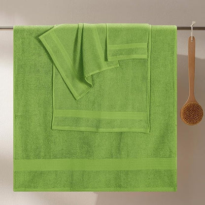 GLAMBURG Ultra Soft 8-Piece Towel Set