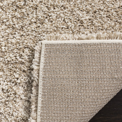 SAFAVIEH California Shag Collection Area Rug - 5'3' x 7'6', Beige, Non-Shedding & Easy to Clean, Ultra Plush Thick Pile, Ideal for Living Room, Bedroom, Dining Space (SG151-1313)