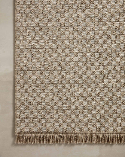 Loloi Dawn Collection Indoor/Outdoor DAW-02 Tan 7'-8" x 10' Area Rug