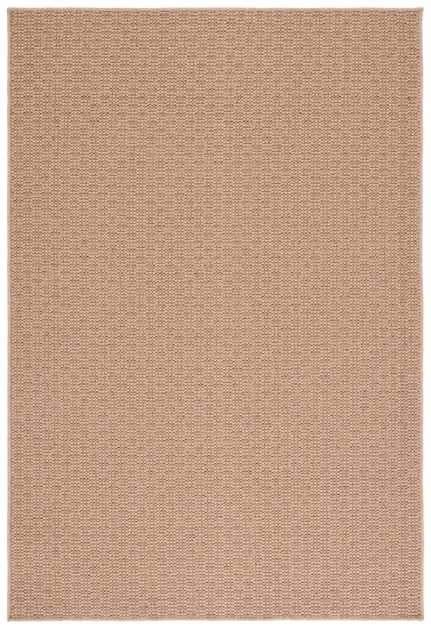 SAFAVIEH Washable Rug Outdoor Atrium Sisal Collection - 7' Square, Beige, Non-Shedding & Easy to Clean, Ideal for Patio, Backyard, Mudroom (ATM103B)