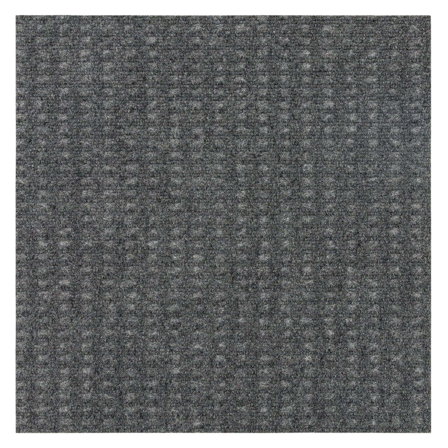Mohawk Home Peel and Stick Carpet Tiles 18x18 Inch Indoor Outdoor Polyester, Stain Resistant, Easy DIY Install (10 Tiles, 22.5 Sq Ft,Gray Wide Wale)