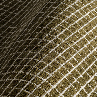 Rugs USA Melrose Moss/Ivory, 6' x 9', Handmade, Checked, Wool, Soft and Cozy, High Traffic, Stain Resistant, Easy Clean, Durable Area Rug for Bedroom, Living Room, Dining, Den, Entryway