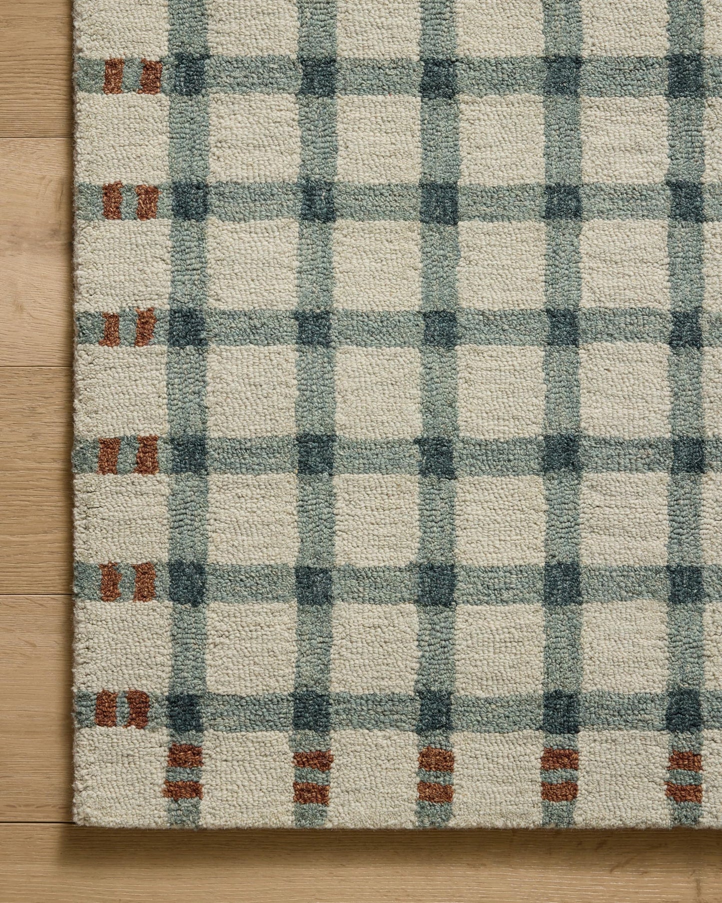 Loloi Magnolia Home by Joanna Gaines Waylon Collection WAY-02 Spa/Brick 8'-6" x 11'-6" Area Rug