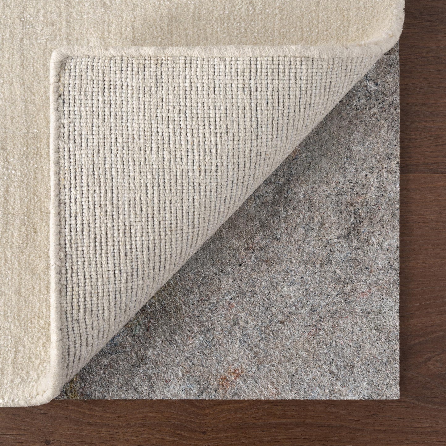 nuLOOM Gavin Oval 8' x 10' Rug Pad for Living Room Bedroom Dining Room Kitchen, Gavin Grey