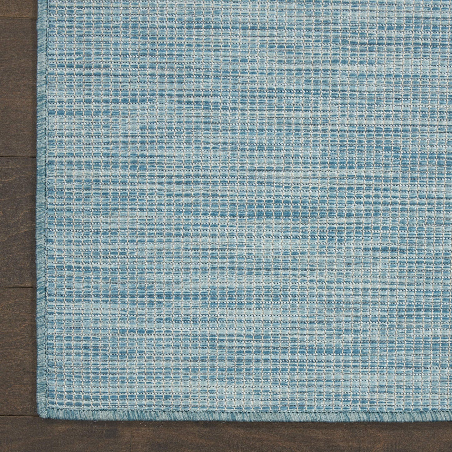 Nourison Home Positano Aqua 4' x 6' Area Rug - Easy Clean, Non Shedding, Bed Room, Living Room, Dining Room, Kitchen (4' x 6')