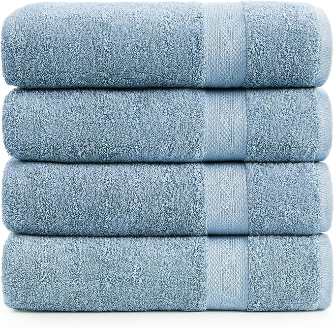 LANE LINEN 100% Ring Spun Cotton Bath Sheets