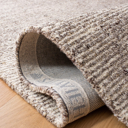 SAFAVIEH Himalaya Collection Area Rug - 10' x 14', Brown, Handmade Wool & Viscose, Ideal for High Traffic Areas in Living Room, Bedroom (HIM153T)