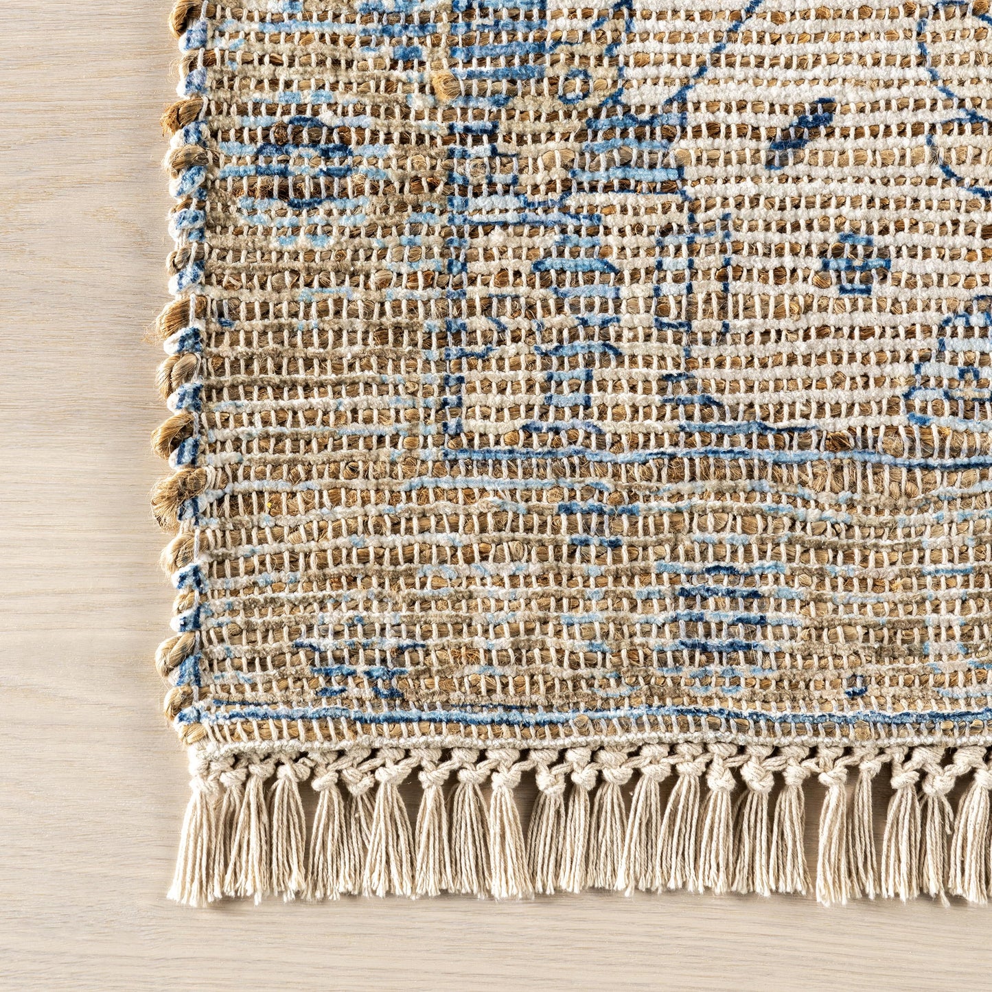 Rugs USA Marigold Vintage Tasseled Area Rug, 7'6" x 9'6", Sand