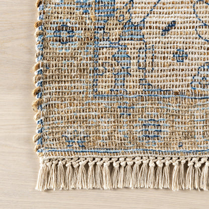 Rugs USA Marigold Vintage Tasseled Area Rug, 7'6" x 9'6", Sand