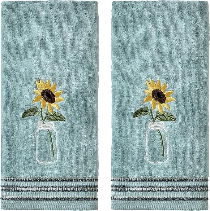 SKL Home by Saturday Knight Ltd. Sunflower in Jar Hand Towel