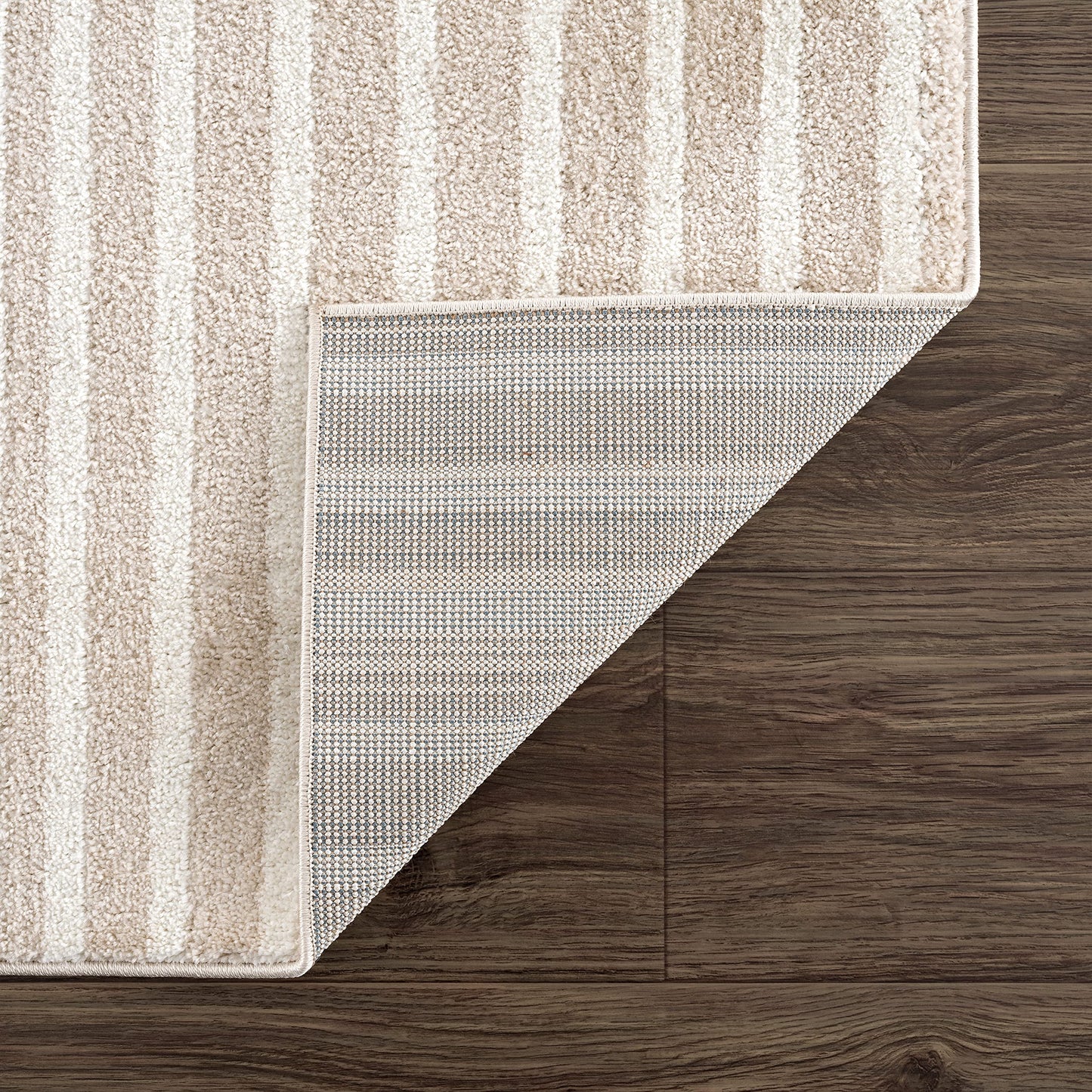Abani Area Rug for Living Room -Nuevo 6' x 9' Beige Arch Pattern Area Rug, Soft and Durable Living Room Rug, Stain and Fade Resistant, Chic Modern Design, Pet & Kid Friendly