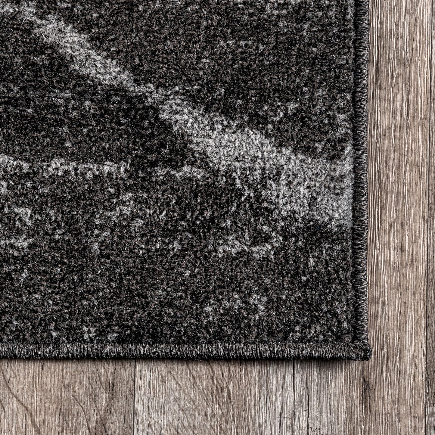 Nuloom Thigpen Charcoal/Grey, 4' x 6', Soft and Cozy, High Traffic, Stain Resistant, Easy Clean, Non-Shed, Durable Area Rug for Bedroom, Living Room, Dining Space, Den, Foyer, Entryway