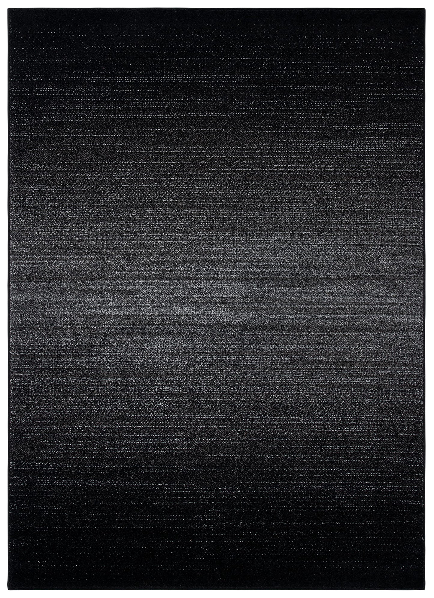 SAFAVIEH Adirondack Collection Accent Rug - 4' x 6', Black & Grey, Modern Design, Non-Shedding & Easy Care, Ideal for High Traffic Areas in Entryway, Living Room, Bedroom (ADR183F)