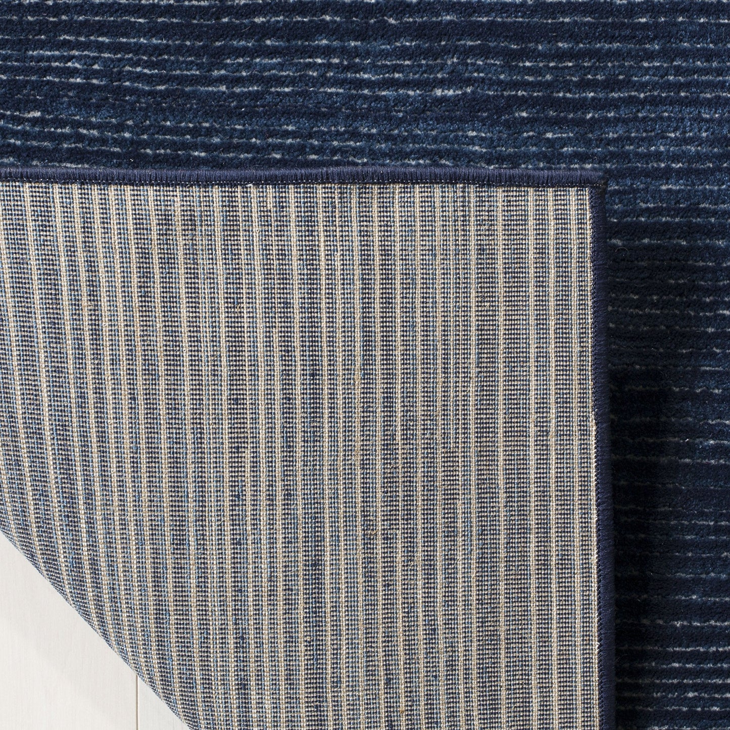 SAFAVIEH Area Rug 6x9 - Vision Collection - Navy, Modern Ombre Design, Non-Shedding & Easy to Clean, Ideal for Living Room, Bedroom, Dining Space (VSN606N)