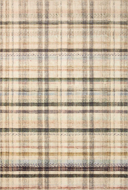 Loloi Chris Loves Julia Humphrey Collection HUM-02 Ivory/Multi 8'-3'' x 11'-3'' .38" Pile Height, Area Rug feat. CloudPile