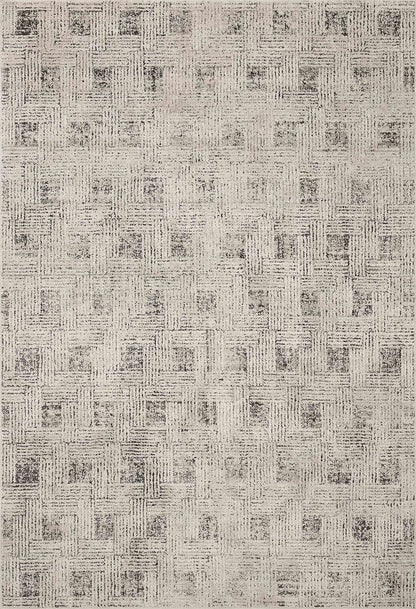 Loloi Kamala Collection KAM-01 Grey/Graphite 5'-3" x 7'-9" Area Rug