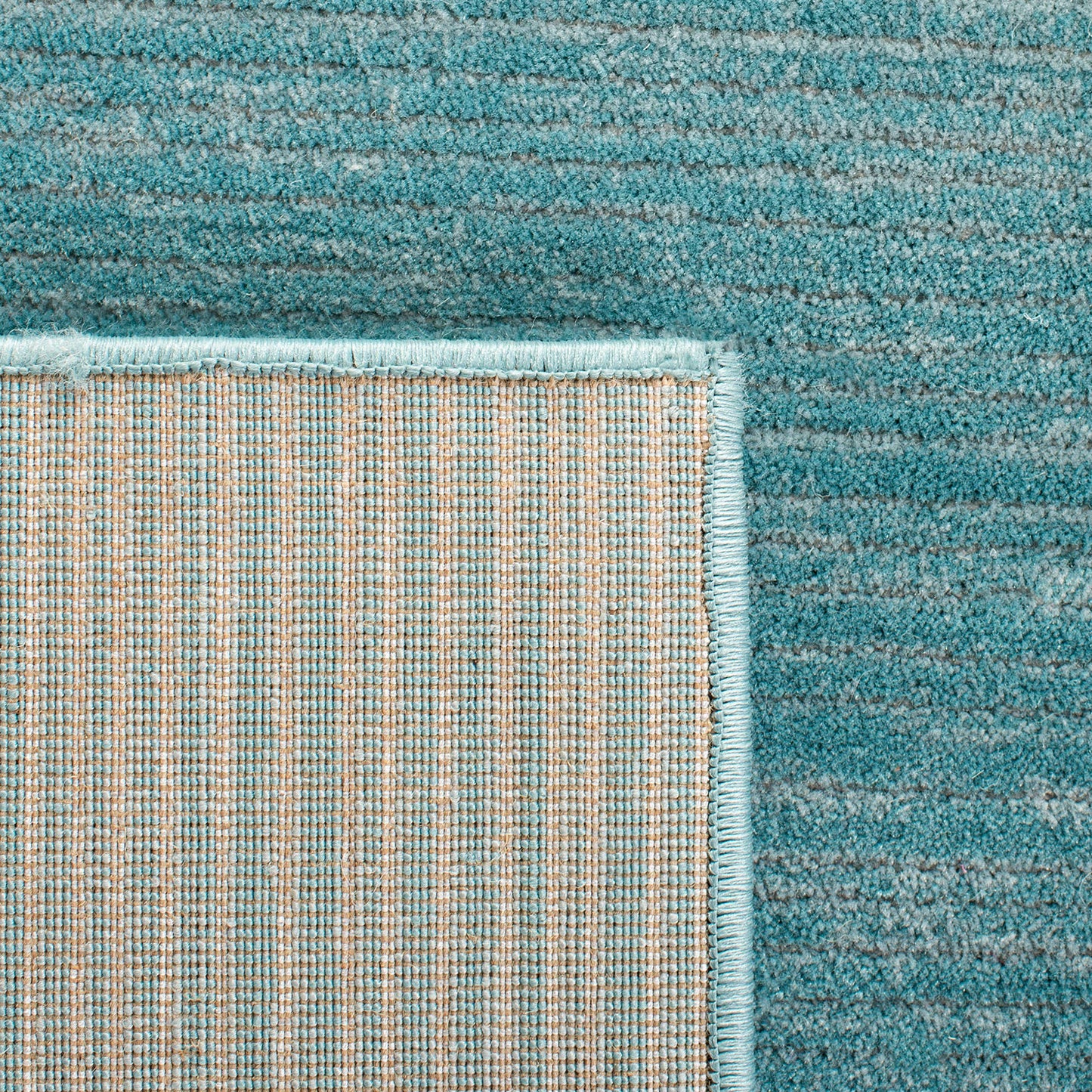 SAFAVIEH Area Rug 6x9 - Vision Collection - Aqua, Modern Ombre Design, Non-Shedding & Easy to Clean, Ideal for Living Room, Bedroom, Dining Space (VSN606B)