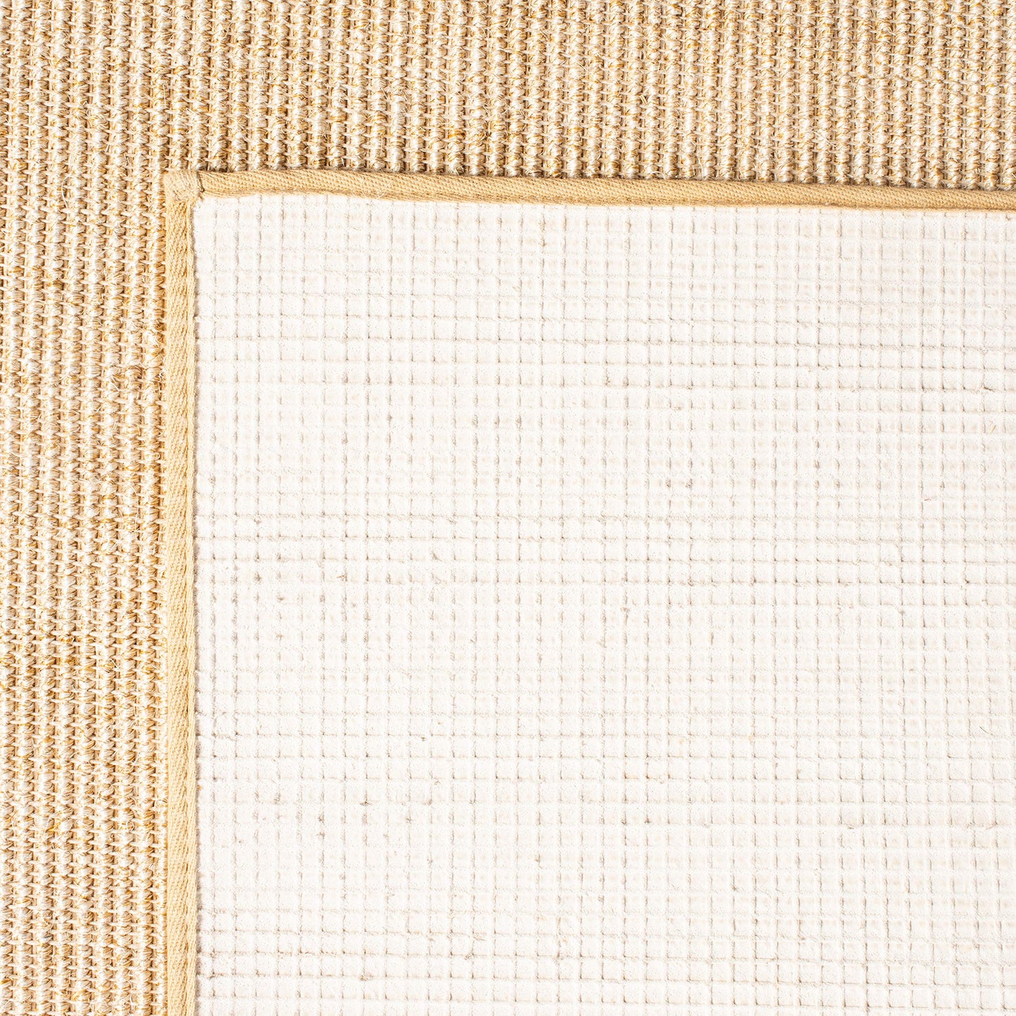 Martha Stewart x SAFAVIEH Area Rug Collection - 5' x 7', Beige & Ivory, Sisal & Jute, Farmhouse Style, Ideal for Living Room, Bedroom, Office, Dining Space (MSR9501C)