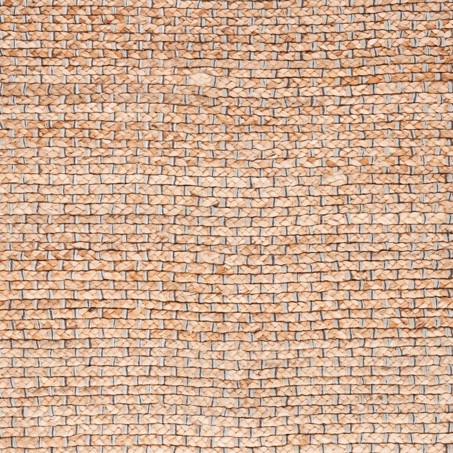 SAFAVIEH Natural Fiber Collection Runner Rug - 2'6" x 10', Light Blue & Natural, Handmade Jute, Ideal for High Traffic Areas in Living Room, Bedroom (NF452A)