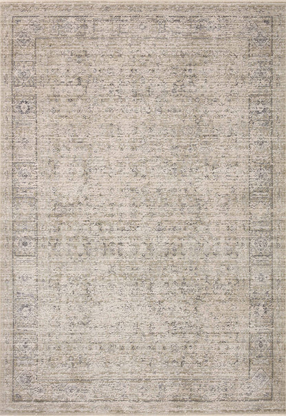 Loloi Amber Lewis Alie Collection ALE-03 Taupe/Dove 5'-3'' x 7'-9'', .13'' Pile Height, Area Rug