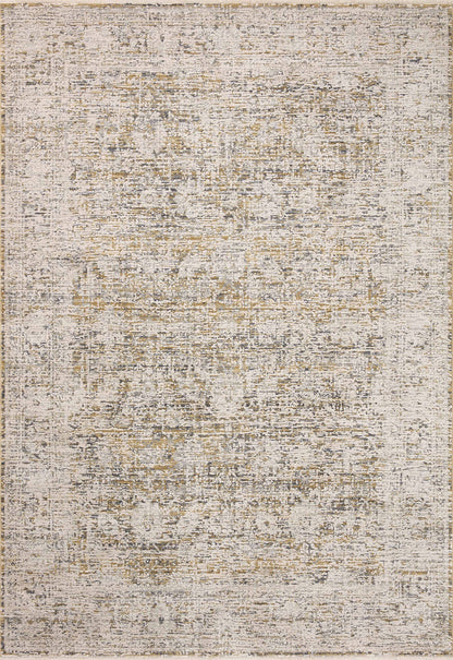 Loloi Amber Lewis Alie Collection ALE-05 Gold/Beige 7'-10'' x 10', .13'' Pile Height, Area Rug