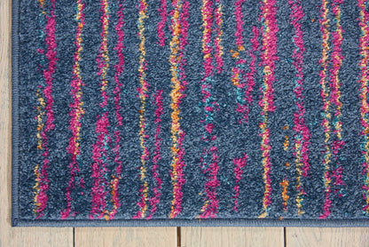 Nourison Home Passion Multicolor 6'7" x 9'6" Area Rug - Easy Clean, Non Shedding, Bed Room, Living Room, Dining Room, Kitchen (7' x 10')
