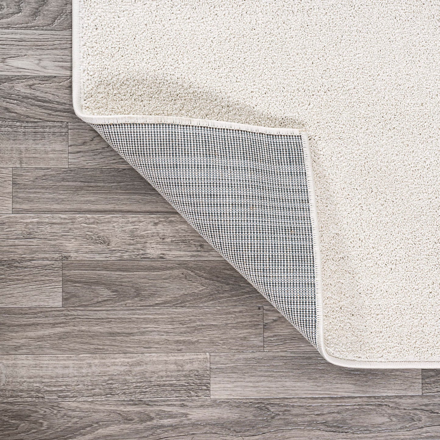 JONATHAN Y Haze Solid Low-Pile Cream Indoor Area Rug 3x5, Coastal,Bohemian,Minimalist,Classic, Easy-Cleaning for Living Room,Bedroom,Kitchen,Pet Friendly,Non-Shedding (SEU100T-3)