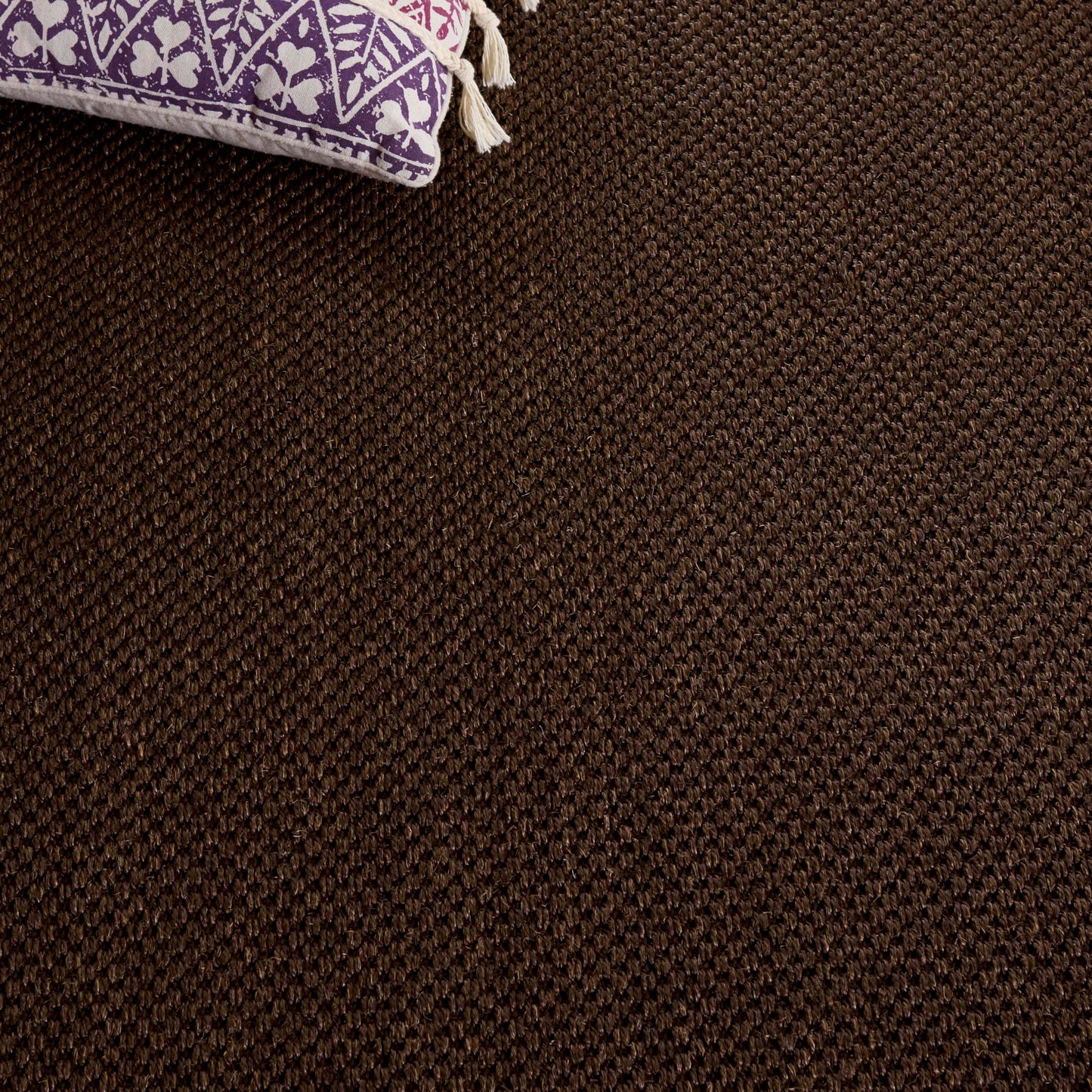 SAFAVIEH Area Rug 5x8 - Natural Fiber Collection - Brown & Brown, Sisal, Ideal for Living Room, Bedroom, Dining Space (NFPS443D)