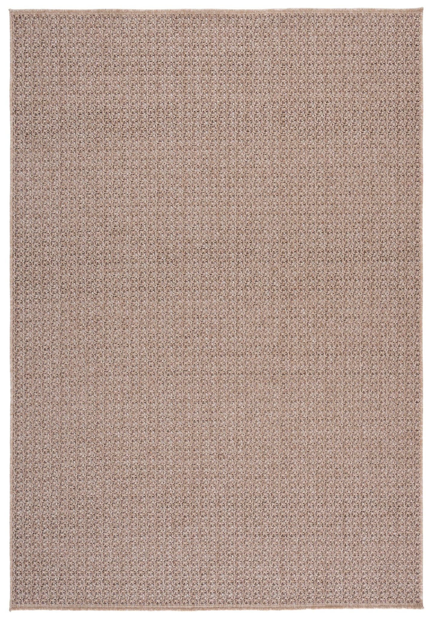 SAFAVIEH Washable Rug Outdoor Sisal Performance Collection - 4' x 6', Dark Beige & Beige, Non-Shedding & Easy to Clean, Ideal for Patio, Backyard, Mudroom (SPF110B)