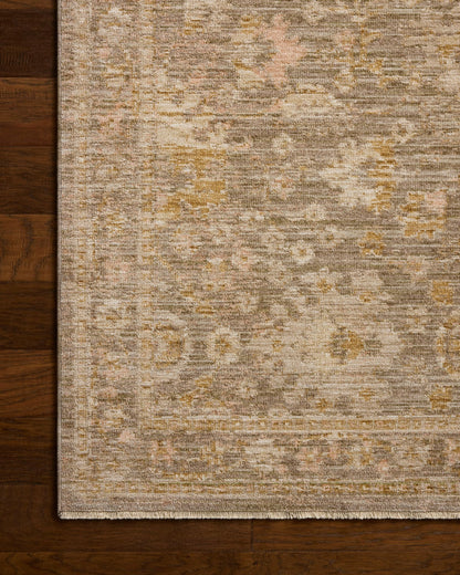 Loloi Elora Collection ELR-04 Bark/Spice 5'-0" x 7'-6" Area Rug