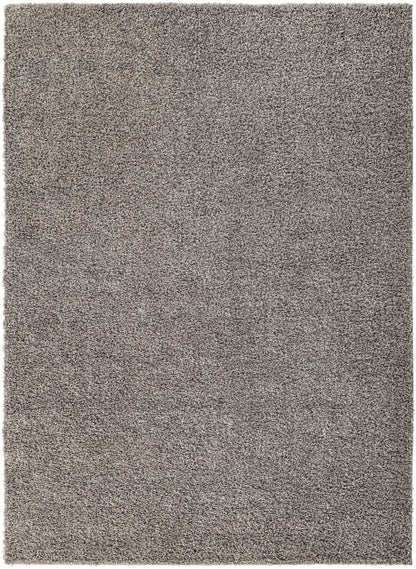 Rugs.com - Über Cozy Solid Shag Collection Rug – 8' x 11' Cloud Gray Shag Rug Perfect for Living Rooms, Large Dining Rooms, Open Floorplans