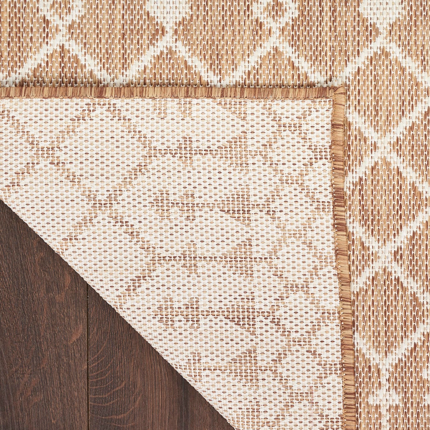 Nourison Home Positano Jute 5' x 7' Area Rug - Easy Clean, Non Shedding, Bed Room, Living Room, Dining Room, Kitchen (5' x 7')