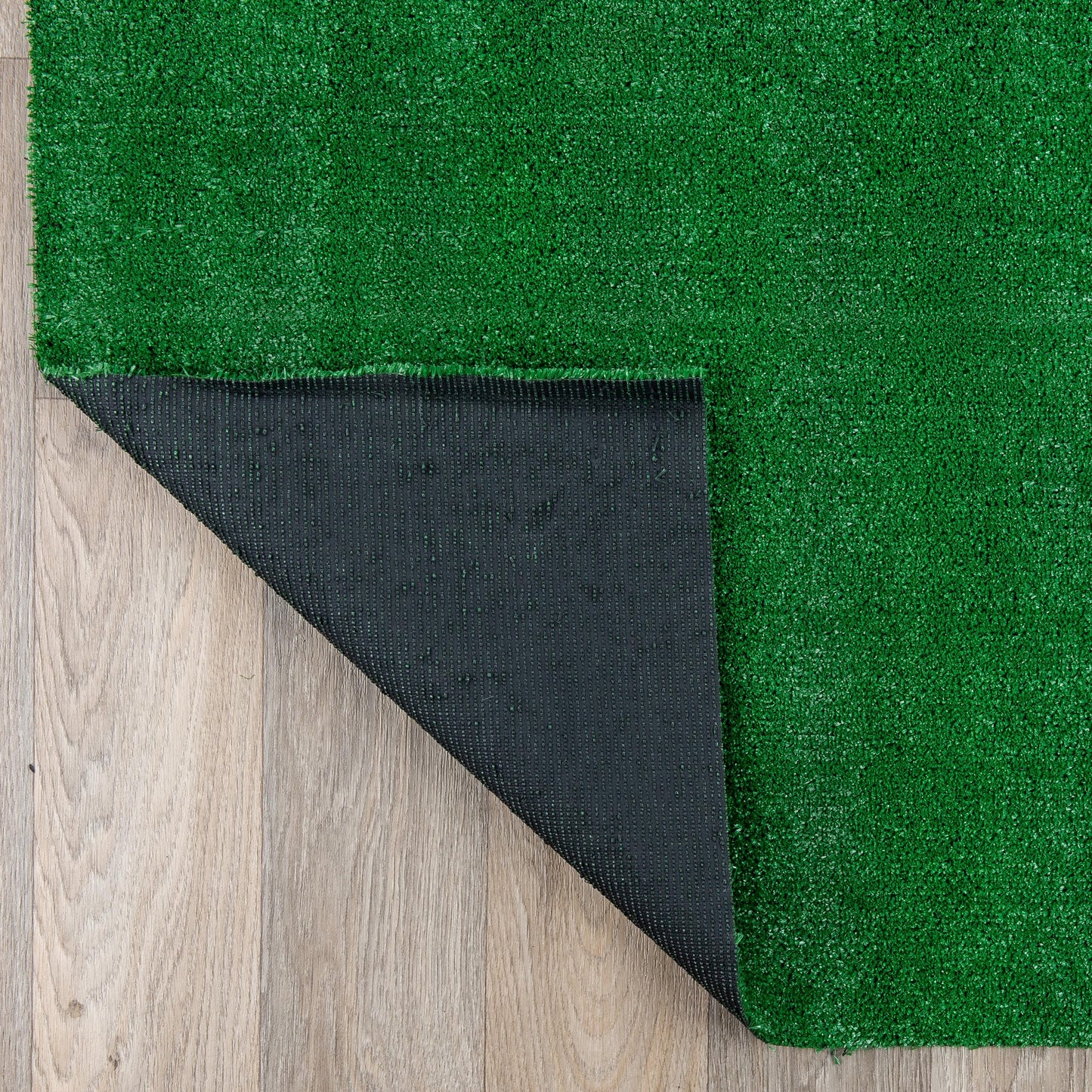 Rugshop Artificial Turf Solid Grass for Backyard, Garden, Patio, Balcony, Garage, Deck Indoor Outdoor Area Rug 5' x 7' Green