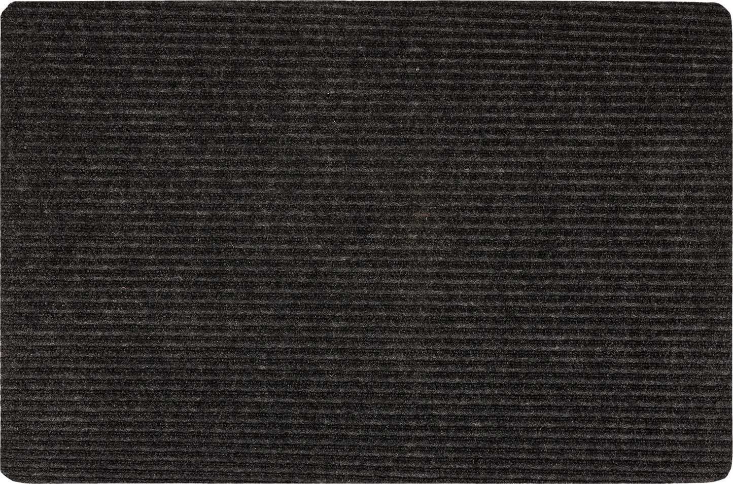 Mohawk Home Utility Floor Mat Solid Charcoal Grey (1'6" x 2'6") Perfect for Garage, Entryway, Porch, and Laundry Room