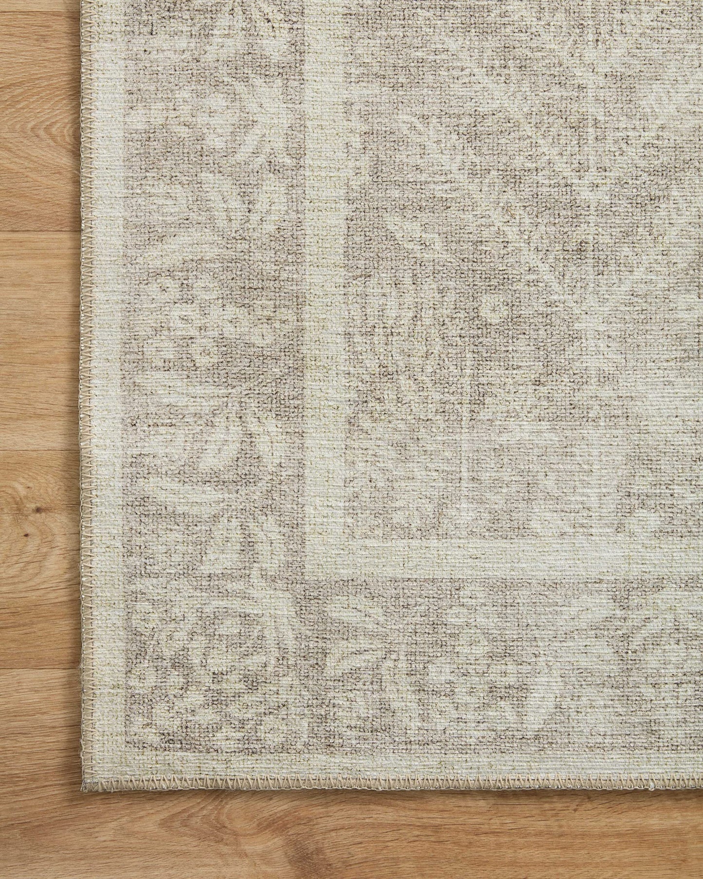 Loloi Rifle Paper Co. Maison Collection MAO-02 Bough Natural 7'-6" x 9'-6", .19" Pile Height, Area Rug